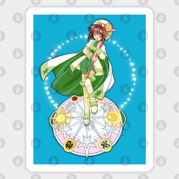 Card Captor Sakura - Sakura Magnet by Nykos